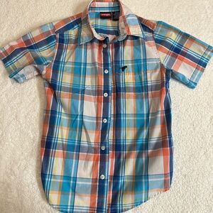 Colorful Plaid Kids Shirt